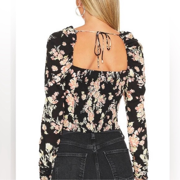 NWT Free People Hilary Printed Top - Picture 2 of 4